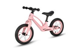 ROWEREK BIEGOWY KOŁA POMPOWANE 12'' LED RÓŻOWY RB901 /NILS FUN