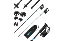 KIJE TREKKINGOWE SKŁADANE TK8604 /NILS