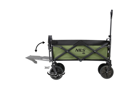 WÓZEK ZIELONY 150L NC2602 /NILS CAMP