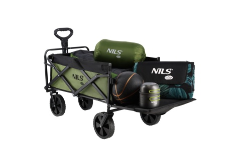 WÓZEK ZIELONY 150L NC2602 /NILS CAMP