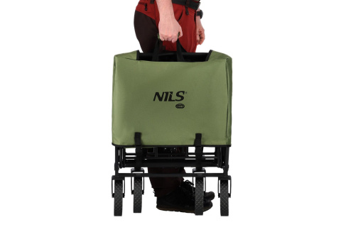 WÓZEK ZIELONY 150L NC2602 /NILS CAMP