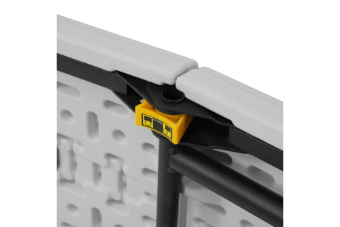 SKŁADANA ŁAWKA OGRODOWA 183 CM BIAŁA NC3404 /NILS CAMP