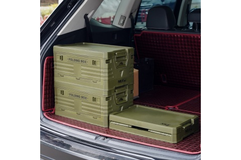 SKŁADANA SKRZYNIA KEMPINGOWA Z POKRYWĄ 50L NCB4001 /NILS CAMP