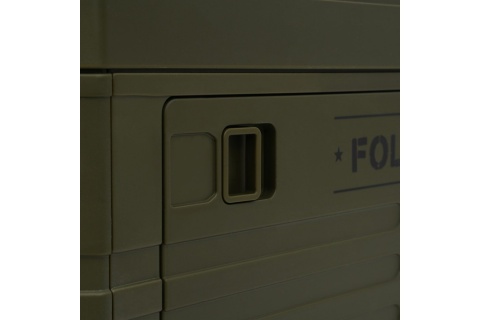 SKŁADANA SKRZYNIA KEMPINGOWA Z POKRYWĄ 50L NCB4001 /NILS CAMP