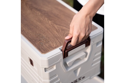 SKŁADANA SKRZYNIA KEMPINGOWA Z FUNKCJĄ STOŁU 2W1 50L NCB4002 /NILS CAMP