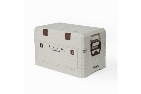 SKŁADANA SKRZYNIA KEMPINGOWA Z POKRYWĄ 50L NCB4003 /NILS CAMP