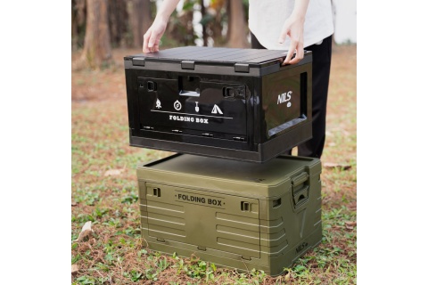 SKŁADANA SKRZYNIA KEMPINGOWA Z FUNKCJĄ STOŁU 2W1 50L NCB4006 /NILS CAMP