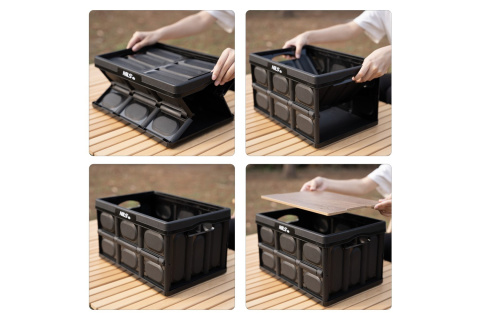 SKŁADANA SKRZYNIA KEMPINGOWA Z FUNKCJĄ STOŁU 2W1 20L NCB4005 /NILS CAMP