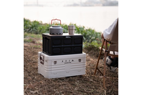 SKŁADANA SKRZYNIA KEMPINGOWA Z FUNKCJĄ STOŁU 2W1 20L NCB4005 /NILS CAMP