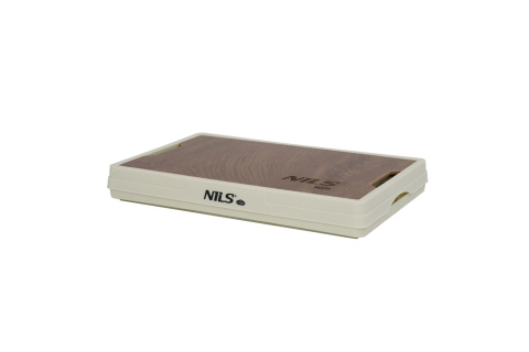 SKŁADANA SKRZYNIA KEMPINGOWA BIAŁA Z FUNKCJĄ STOŁU 2W1 15L /NILS CAMP