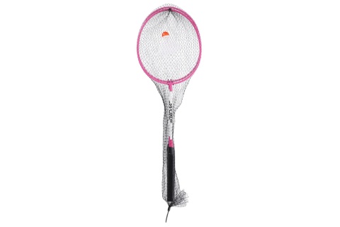 ZESTAW RAKIET RÓŻOWY DO BADMINTONA + LOTKA NRZ001 /NILS