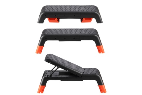 STEP DO AEROBIKU REGULOWANY Z FUNKCJĄ ŁAWKI COMMERCIAL AS009 PRO /HMS