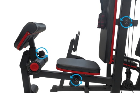 ATLAS DO ĆWICZEŃ CHICAGO PRO 100KG /SONIFIT