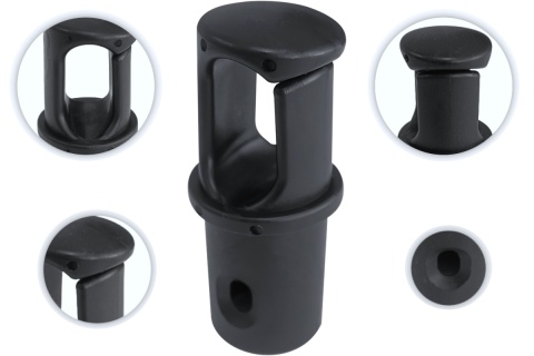 GRZYBEK, CZARNE GRZYBKI NA SŁUPEK TRAMPOLINY FIGS V2 /SONIFIT