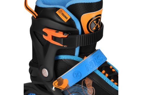 ŁYŻWOROLKI COSMO NIEBIESKIE ROZM. M(34-37) NA13808 /NILS EXTREME