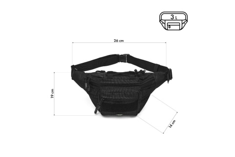 NERKA CZARNA NC3906 /NILS CAMP