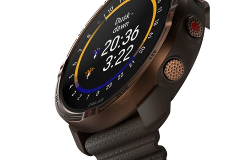 ZEGAREK SPORTOWY GRIT X2 BRĄZOWY BROWN COPPER /POLAR