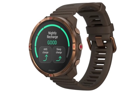 ZEGAREK SPORTOWY GRIT X2 BRĄZOWY BROWN COPPER /POLAR