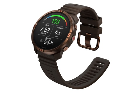 ZEGAREK SPORTOWY GRIT X2 BRĄZOWY BROWN COPPER /POLAR