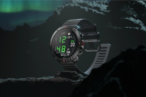 ZEGAREK SPORTOWY GRIT X2 PRO CZARNY MIDNIGHT BLACK HOOK AND LOOP /POLAR