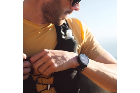 ZEGAREK SPORTOWY GRIT X2 PRO CZARNY MIDNIGHT BLACK HOOK AND LOOP /POLAR