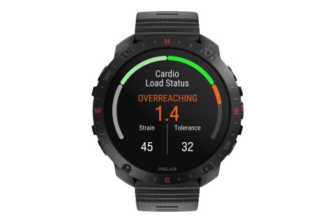 ZEGAREK SPORTOWY GRIT X2 PRO CZARNY MIDNIGHT BLACK HOOK AND LOOP /POLAR