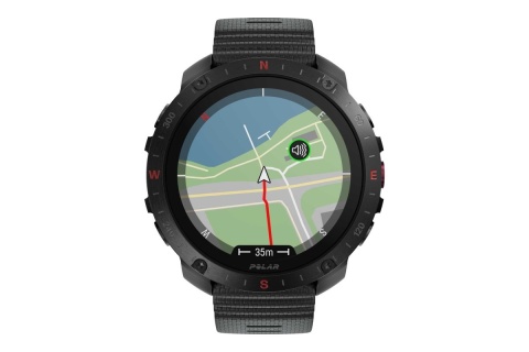 ZEGAREK SPORTOWY GRIT X2 PRO CZARNY MIDNIGHT BLACK HOOK AND LOOP /POLAR