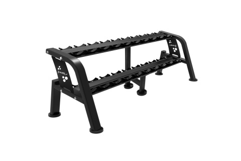 STOJAK NA HANTLE DWURZĘDOWY 10 PAR COMMERCIAL STR47 /HMS