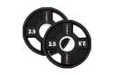 TALERZE OLIMPIJSKIE POLIURETANOWE ZESTAW 2 X 2.5 - 25 KG CPU (155 KG) TPC SET /HMS