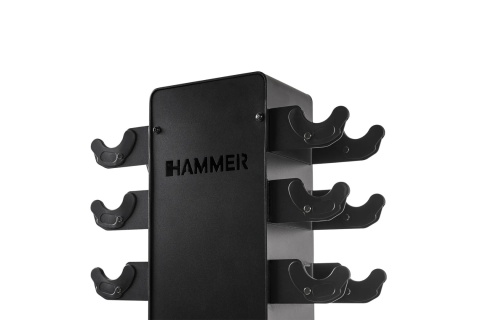 HANTLE HEX 1-10 KG ZESTAW ZE STOJAKIEM /HAMMER