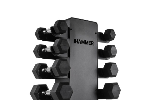 HANTLE HEX 1-10 KG ZESTAW ZE STOJAKIEM /HAMMER