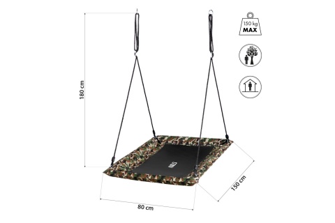 BOCIANIE GNIAZDO HUŚTAWKA MORO NB5043 /NILS