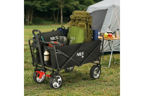 WÓZEK TURYSTYCZNY 120L CZARNY NC2603 /NILS CAMP