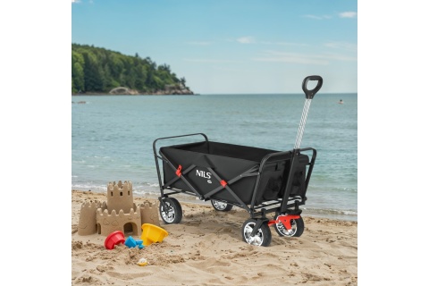 WÓZEK TURYSTYCZNY 120L CZARNY NC2603 /NILS CAMP