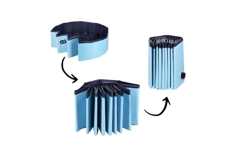 BASEN DLA PSÓW SKŁADANY 100X30 CM NC2804 /NILS