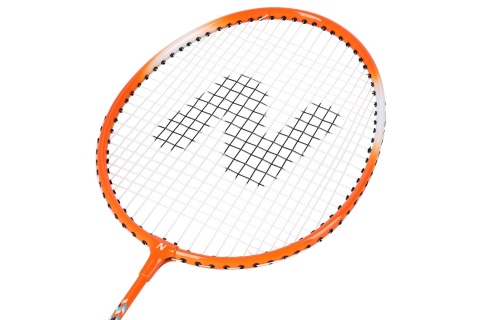 RAKIETY DO BADMINTONA ALUMINIOWE + 3 LOTKI + POKROWIEC NRZ2051 ZESTAW /NILS