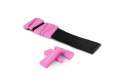 SILIKONOWE RÓŻOWE OBCIĄŻNIKI DO ĆWICZEŃ NA KOSTKI I NADGARSTKI SNK01 PINK /HMS