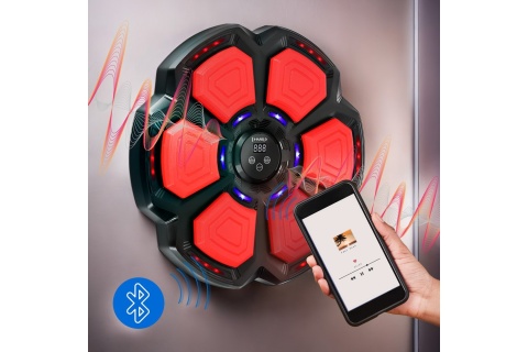 ELEKTRONICZNA TARCZA BOKSERSKA BLUETOOTH Z MUZYKĄ I RĘKAWICAMI TB06 /HMS