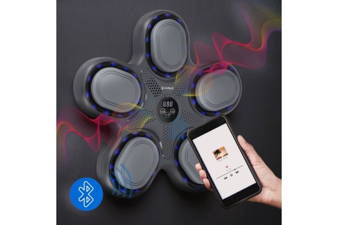 ELEKTRONICZNA TARCZA BOKSERSKA BLUETOOTH Z MUZYKĄ I RĘKAWICAMI TB11 /HMS
