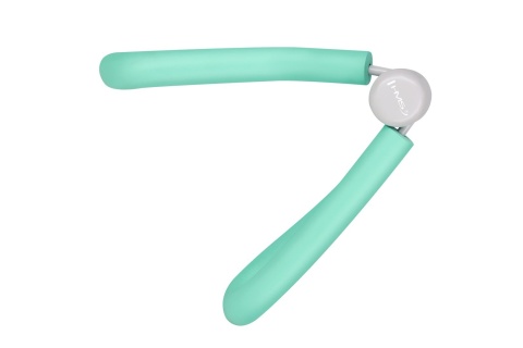 AGRAFKA MOTYLEK DO ĆWICZEŃ SZARO-MIĘTOWA TM01 GRAY-MINT /HMS