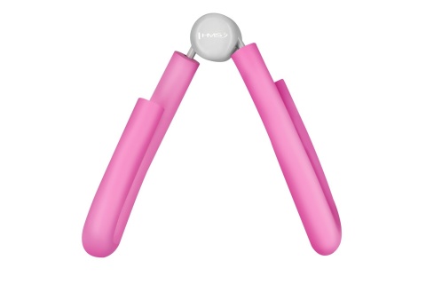 AGRAFKA MOTYLEK DO ĆWICZEŃ SZARO-RÓŻOWA TM01 GRAY-PINK /HMS