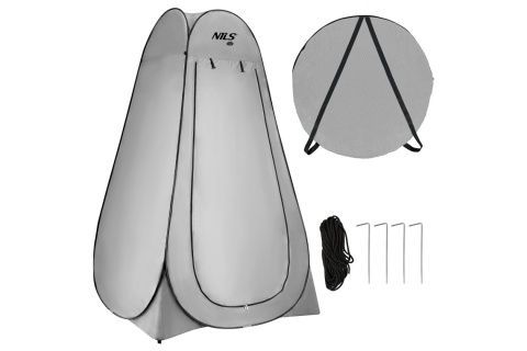 PRZEBIERALNIA TURYSTYCZNA SZARA NC1706 /NILS CAMP