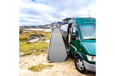 PRZEBIERALNIA TURYSTYCZNA SZARA NC1706 /NILS CAMP