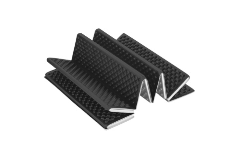 KARIMATA SKŁADANA TURYSTYCZNA Z PODBICIEM ALUMINIOWYM + XPE 195 CM CZARNA NC17103 /NILS CAMP