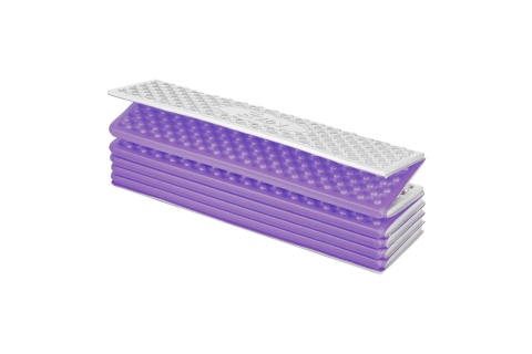 KARIMATA SKŁADANA TURYSTYCZNA Z PODBICIEM ALUMINIOWYM + XPE 195 CM FIOLETOWA NC17103 /NILS CAMP