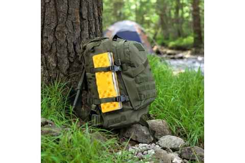 KARIMATA KEMPINGOWA DO SIEDZENIA Z PODBICIEM ALUMINIOWYM +IXPE 40 CM ŻÓŁTA NC17105 /NILS CAMP