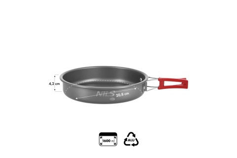 SKŁADANA PATELNIA TURYSTYCZNA 1,6 L NC17116 /NILS CAMP
