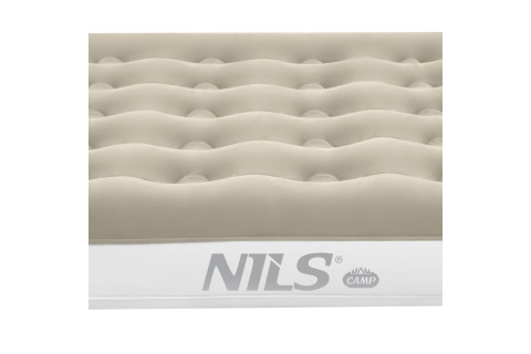 MATERAC TURYSTYCZNY DMUCHANY 191X137X22 CM BEŻOWY NC2802 /NILS CAMP