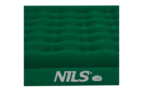 MATERAC TURYSTYCZNY DMUCHANY 203X152X22 CM ZIELONY NC2803 /NILS CAMP