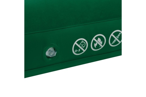 MATERAC TURYSTYCZNY DMUCHANY 203X152X22 CM ZIELONY NC2803 /NILS CAMP